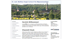 Desktop Screenshot of drmatthiasvogel.de